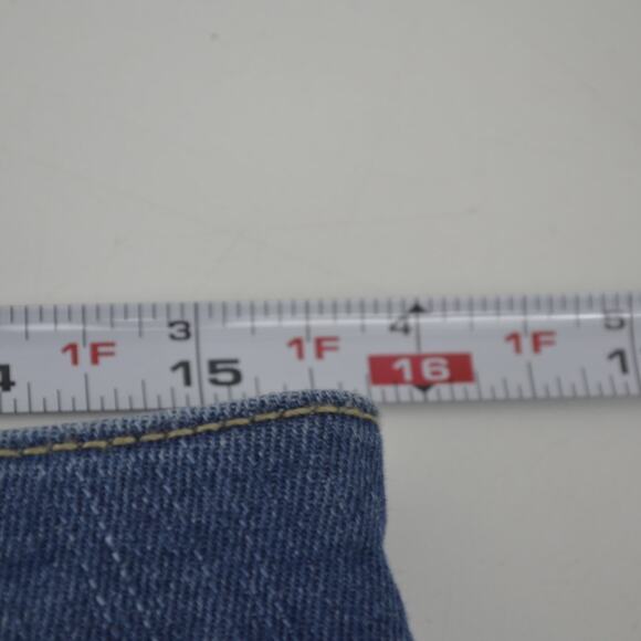 CopperFlash Mid Rise Bermuda Blue Jean Shorts Curvy Size 6 - Picture 15 of 15